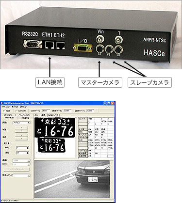 SECURITY EYE-GS セルフガソリンスタンド向け車両ナンバー自動読取装置